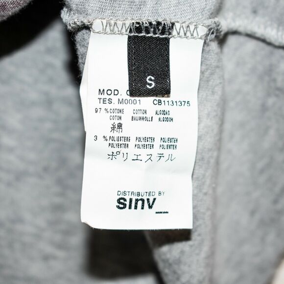 Alexander McQueen Henley Shirt Gray graphic Print Size Small - Picture 7 of 7